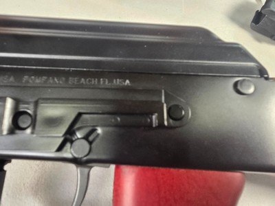 9371Kalashnikov KR-103, 7.62x39, 18” barrel, muzzle break adjustable sight, Wood stock and forearm,one mag and case. Has paperwork as well. More - Image 7 of 25