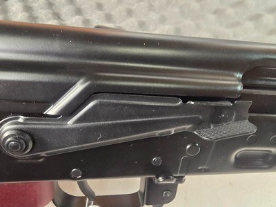 9371Kalashnikov KR-103, 7.62x39, 18” barrel, muzzle break adjustable sight, Wood stock and forearm,one mag and case. Has paperwork as well. More - Image 21 of 25