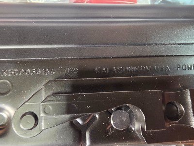 9368Kalashnikov KR 103, 7.62x39, Folding wood stock, 18” barrel, Muzzle break, adjustable sight, 4 mags, paperwork, 12 3/4 LOP, plastic case, More p - Image 11 of 25