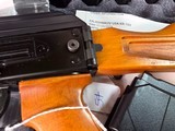9368Kalashnikov KR 103, 7.62x39, Folding wood stock, 18” barrel, Muzzle break, adjustable sight, 4 mags, paperwork, 12 3/4 LOP, plastic case, More p - Image 9 of 25