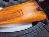9368Kalashnikov KR 103, 7.62x39, Folding wood stock, 18” barrel, Muzzle break, adjustable sight, 4 mags, paperwork, 12 3/4 LOP, plastic case, More p - Image 7 of 25