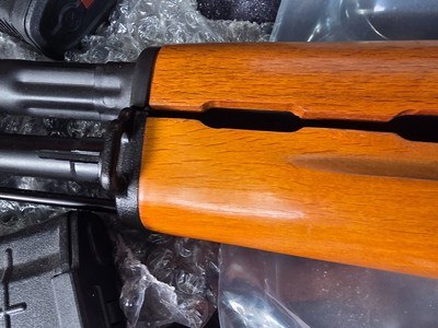 9368Kalashnikov KR 103, 7.62x39, Folding wood stock, 18” barrel, Muzzle break, adjustable sight, 4 mags, paperwork, 12 3/4 LOP, plastic case, More p - Image 14 of 25