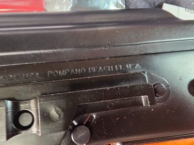 9368Kalashnikov KR 103, 7.62x39, Folding wood stock, 18” barrel, Muzzle break, adjustable sight, 4 mags, paperwork, 12 3/4 LOP, plastic case, More p - Image 10 of 25