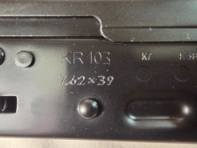 9367Kalashnikov KR 103, 7.62x39, folding stock, wood grip and fore arm, adjustable sight, muzzle break, 3 mags, 18” barrel, 12 1/2 lop, case, More p - Image 13 of 22