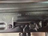 9367Kalashnikov KR 103, 7.62x39, folding stock, wood grip and fore arm, adjustable sight, muzzle break, 3 mags, 18” barrel, 12 1/2 lop, case, More p - Image 14 of 22