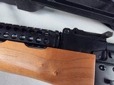 9367Kalashnikov KR 103, 7.62x39, folding stock, wood grip and fore arm, adjustable sight, muzzle break, 3 mags, 18” barrel, 12 1/2 lop, case, More p - Image 9 of 22