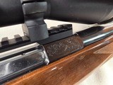 9378Browning safari, Belgium , 375 H+H, 24” barrels, custom checkered stock with cape buffalo, engraved floor plate, cheek piece,Leopold MX8 4x, - Image 20 of 25