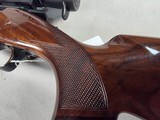 9378Browning safari, Belgium , 375 H+H, 24” barrels, custom checkered stock with cape buffalo, engraved floor plate, cheek piece,Leopold MX8 4x, - Image 5 of 25