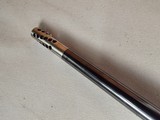 9378Browning safari, Belgium , 375 H+H, 24” barrels, custom checkered stock with cape buffalo, engraved floor plate, cheek piece,Leopold MX8 4x, - Image 12 of 25