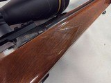 9378Browning safari, Belgium , 375 H+H, 24” barrels, custom checkered stock with cape buffalo, engraved floor plate, cheek piece,Leopold MX8 4x, - Image 23 of 25