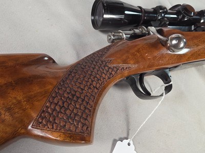 9374Browning Medallion, 7MM, 22” barrel, rosewood grip and forarm tip, muzzle brake, Leopold VX IIIHD 4.5x14x50, More pictures at DawsonsDoubles D - Image 20 of 24