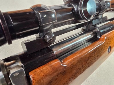 9374Browning Medallion, 7MM, 22” barrel, rosewood grip and forarm tip, muzzle brake, Leopold VX IIIHD 4.5x14x50, More pictures at DawsonsDoubles D - Image 17 of 24