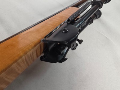 9376Remington 600, sporterized, 270 CAL, 24” barrels, bi-pod, maple stock, tiger stripe, rosewood cap, tapered barrel, light trigger, 13” LOP, Loupo - Image 21 of 25