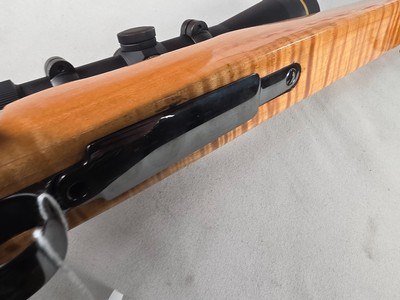 9376Remington 600, sporterized, 270 CAL, 24” barrels, bi-pod, maple stock, tiger stripe, rosewood cap, tapered barrel, light trigger, 13” LOP, Loupo - Image 22 of 25