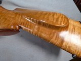 9376Remington 600, sporterized, 270 CAL, 24” barrels, bi-pod, maple stock, tiger stripe, rosewood cap, tapered barrel, light trigger, 13” LOP, Loupo