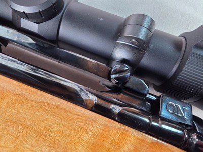 9376Remington 600, sporterized, 270 CAL, 24” barrels, bi-pod, maple stock, tiger stripe, rosewood cap, tapered barrel, light trigger, 13” LOP, Loupo - Image 11 of 25