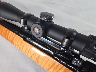 9376Remington 600, sporterized, 270 CAL, 24” barrels, bi-pod, maple stock, tiger stripe, rosewood cap, tapered barrel, light trigger, 13” LOP, Loupo - Image 17 of 25