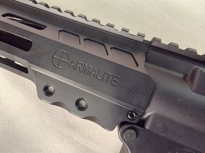 9372Armalite AR 10, 103 GN 13, 7.62x51 / .308, 22” barrel, 4 LB single trigger, Ergo wide grip, light weight MBA, adjustable butt stock, Rapter char - Image 3 of 25