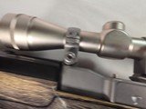 9381Ruger Ranch, Target, 222 Cal, muzzle brake, laminated thumb hole stock, Burris scope 4.5x14x40, 2 mags, More pictures at DawsonsDoubles DOT COM - Image 7 of 25