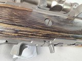 9381Ruger Ranch, Target, 222 Cal, muzzle brake, laminated thumb hole stock, Burris scope 4.5x14x40, 2 mags, More pictures at DawsonsDoubles DOT COM - Image 24 of 25