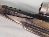 9381Ruger Ranch, Target, 222 Cal, muzzle brake, laminated thumb hole stock, Burris scope 4.5x14x40, 2 mags, More pictures at DawsonsDoubles DOT COM - Image 8 of 25