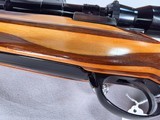 9380 Mauser Model 98 custom, 22-250, 24” barrel, bi pod, laminated stock, light trigger, custom bolt knob, cheek piece, tasco 4x16,More pictures at - Image 8 of 24