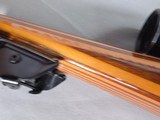 9380 Mauser Model 98 custom, 22-250, 24” barrel, bi pod, laminated stock, light trigger, custom bolt knob, cheek piece, tasco 4x16,More pictures at - Image 23 of 24
