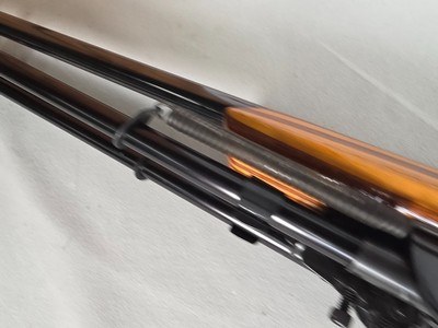 9380 Mauser Model 98 custom, 22-250, 24” barrel, bi pod, laminated stock, light trigger, custom bolt knob, cheek piece, tasco 4x16,More pictures at - Image 10 of 24