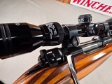 9380 Mauser Model 98 custom, 22-250, 24” barrel, bi pod, laminated stock, light trigger, custom bolt knob, cheek piece, tasco 4x16,More pictures at - Image 19 of 24