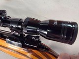 9380 Mauser Model 98 custom, 22-250, 24” barrel, bi pod, laminated stock, light trigger, custom bolt knob, cheek piece, tasco 4x16,More pictures at - Image 14 of 24