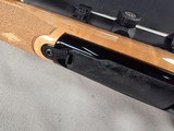 9397Browning Medallion, T-bolt, 300 Win Mag, 24” Barrels, 2 “ muzzle brake, rosewood caps, maple tiger stripped wood, AA+ stock, Leopold VX3HD 3.5x1 - Image 15 of 25