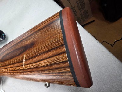 9379Savage Model 12, 22-250,laminated stock, steel barrel, ebony forend cap, 24: barrel, Whitetail 6.5x20x50 scope,More pictures at DawsonsDoubles - Image 2 of 25