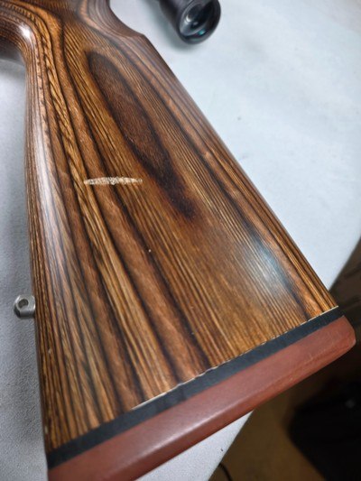 9379Savage Model 12, 22-250,laminated stock, steel barrel, ebony forend cap, 24: barrel, Whitetail 6.5x20x50 scope,More pictures at DawsonsDoubles - Image 3 of 25