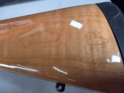 9398Browning X Bolt, 270 Cal, 22” barrel, Rosewood cap, muzzle brake, Leupold 3.5x10x40 , Tiger striped wood, with box, More pictures AT DawsonsDoub - Image 3 of 25