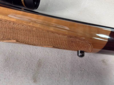 9398Browning X Bolt, 270 Cal, 22” barrel, Rosewood cap, muzzle brake, Leupold 3.5x10x40 , Tiger striped wood, with box, More pictures AT DawsonsDoub - Image 19 of 25