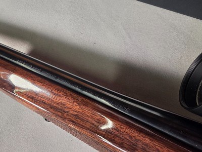 9395Browning Medallion, X-bolt, 270 cal, 22” barrel, Grade 1, white gold, American Walnut, rosewood cap, Box, Sig Sauer whiskey scope, 4x12x40,Mor - Image 15 of 25