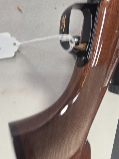 9395Browning Medallion, X-bolt, 270 cal, 22” barrel, Grade 1, white gold, American Walnut, rosewood cap, Box, Sig Sauer whiskey scope, 4x12x40,Mor - Image 6 of 25