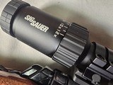 9395Browning Medallion, X-bolt, 270 cal, 22” barrel, Grade 1, white gold, American Walnut, rosewood cap, Box, Sig Sauer whiskey scope, 4x12x40,Mor - Image 19 of 25