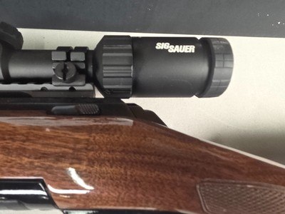 9395Browning Medallion, X-bolt, 270 cal, 22” barrel, Grade 1, white gold, American Walnut, rosewood cap, Box, Sig Sauer whiskey scope, 4x12x40,Mor - Image 22 of 25