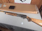 9394Browning A5, High grade maple, 12 gauge, 28” barrels, heavy engraved silver receiver, duck and pheasants, AA++ tiger stripe, Screw in chokes, (I - 1 of 24