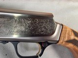 9394Browning A5, High grade maple, 12 gauge, 28” barrels, heavy engraved silver receiver, duck and pheasants, AA++ tiger stripe, Screw in chokes, (I - 6 of 24