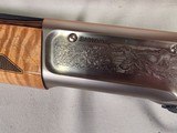 9394Browning A5, High grade maple, 12 gauge, 28” barrels, heavy engraved silver receiver, duck and pheasants, AA++ tiger stripe, Screw in chokes, (I - 8 of 24