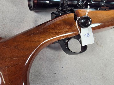 9385Winslow rifle 243 cal, 24 “ barrel, Winslow shield, rosewood caps, cheek piece, Leupold Vari X II 3x9x40.More pictures at DawsonsDoubles DOT C - Image 25 of 25