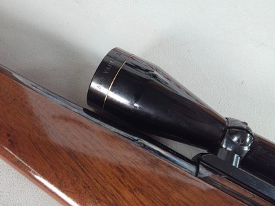 9385Winslow rifle 243 cal, 24 “ barrel, Winslow shield, rosewood caps, cheek piece, Leupold Vari X II 3x9x40.More pictures at DawsonsDoubles DOT C - Image 10 of 25