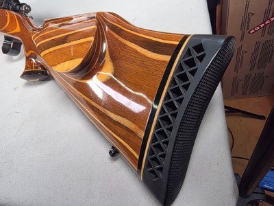 9389Winslow 300 Win mag, 26” barrels, laminated stock, cheek piece, rosewood caps, Burris scope Balvar 8B 2.5x8x40, More pictures at DawsonsDoubles - Image 6 of 25