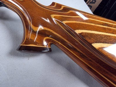 9389Winslow 300 Win mag, 26” barrels, laminated stock, cheek piece, rosewood caps, Burris scope Balvar 8B 2.5x8x40, More pictures at DawsonsDoubles - Image 8 of 25