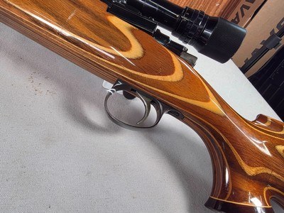 9389Winslow 300 Win mag, 26” barrels, laminated stock, cheek piece, rosewood caps, Burris scope Balvar 8B 2.5x8x40, More pictures at DawsonsDoubles - Image 14 of 25
