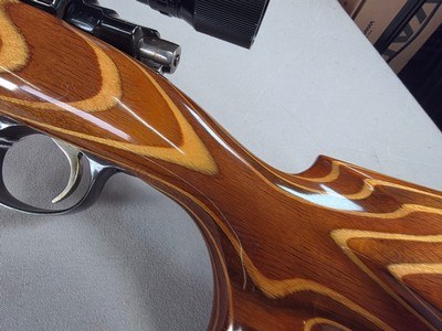 9389Winslow 300 Win mag, 26” barrels, laminated stock, cheek piece, rosewood caps, Burris scope Balvar 8B 2.5x8x40, More pictures at DawsonsDoubles - Image 1 of 25