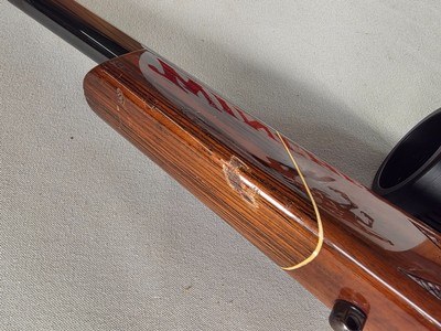 9386Winslow Rifle, 270 Cal, 24 “ barrel, cheek piece, rosewood caps, Winslow Sheild, checkered stock, tasco 6x24x40, More pictures AT DawsonsDoubles - Image 16 of 25