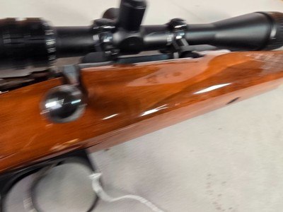 9386Winslow Rifle, 270 Cal, 24 “ barrel, cheek piece, rosewood caps, Winslow Sheild, checkered stock, tasco 6x24x40, More pictures AT DawsonsDoubles - Image 23 of 25